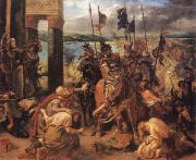 Eugene Delacroix Unknown work Norge oil painting reproduction